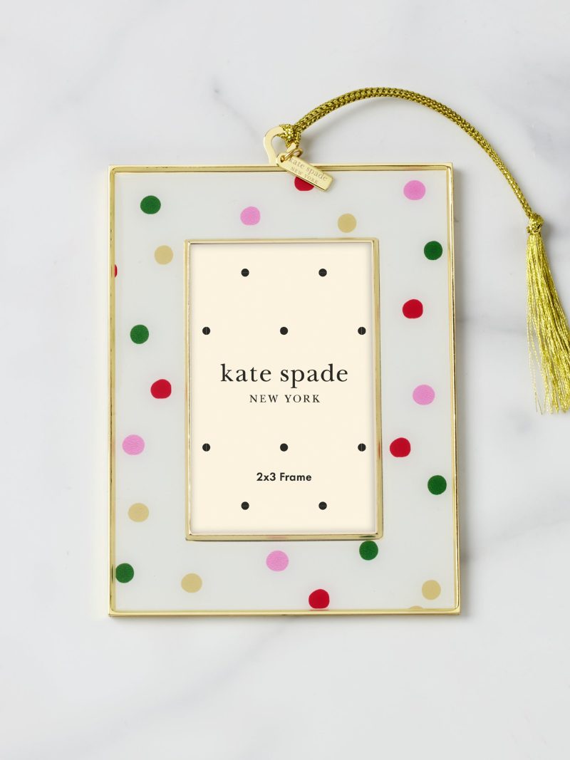 Be Jolly Mini Frame Ornament - Dot